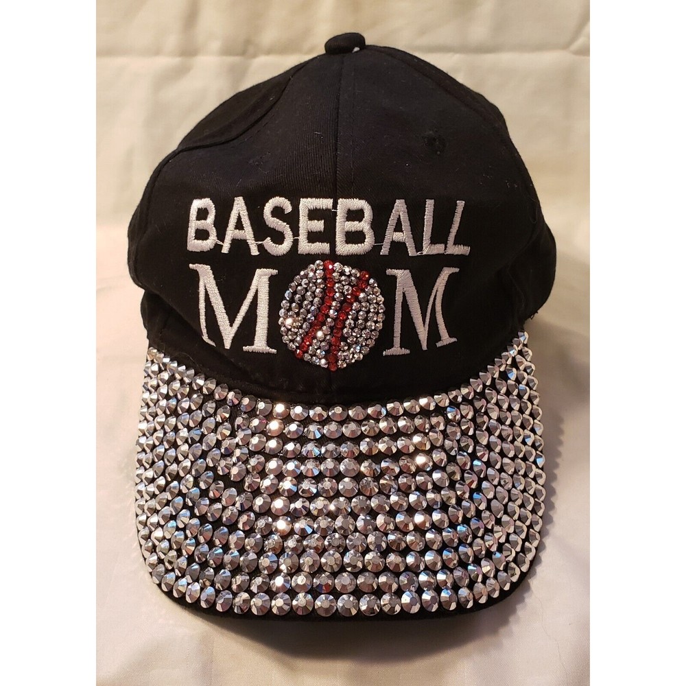 EUC Baseball Mom Bling Rhinestone Hat Cap Adjustable Something Special Hats